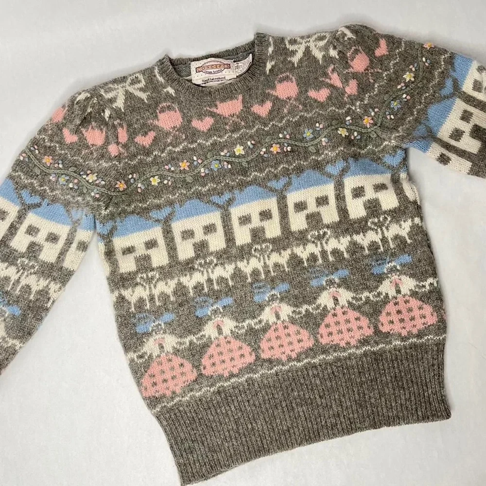 Cottage core Susan Bristol sweater - Picture 1 of 4